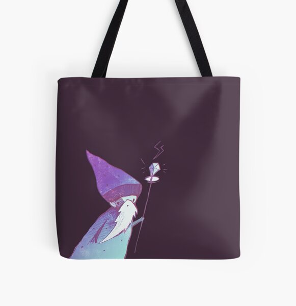Wizard All Over Print Tote Bag