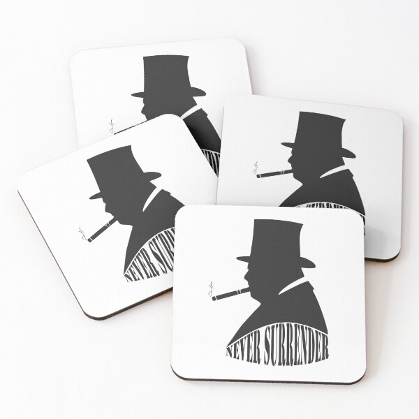 Item preview, Winston Churchill "Never Surrender" designed and sold by BigTime.