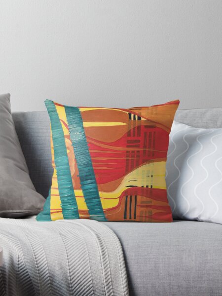 Marks and Measures no.11 Throw Pillow