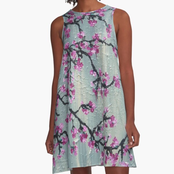 A Touch Of Spring A-Line Dress