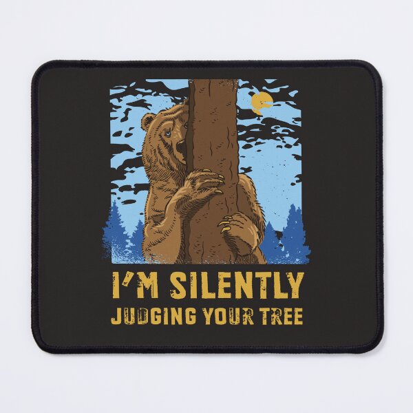 Item preview, Funny Arborist Bear Tree Trimmer Quote designed and sold by MrEddie10.