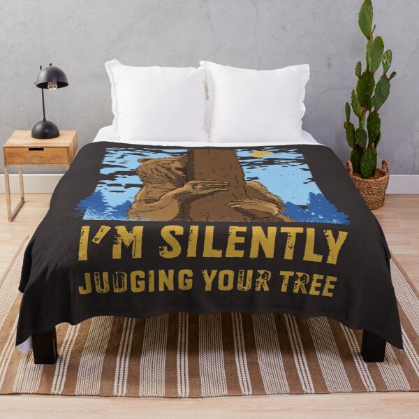 Item preview, Funny Arborist Bear Tree Trimmer Quote designed and sold by MrEddie10.