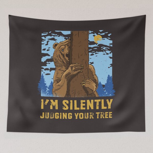 Item preview, Funny Arborist Bear Tree Trimmer Quote designed and sold by MrEddie10.
