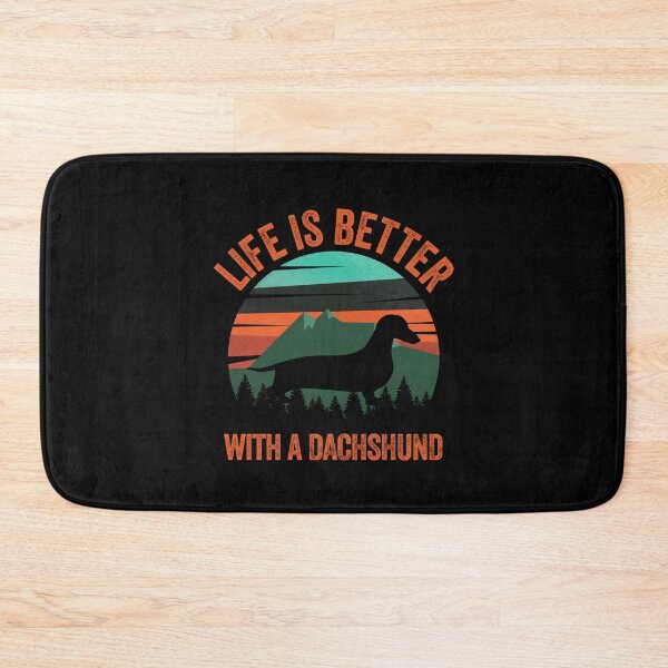 Item preview, Life Is Better With A Dachshund Vintage Dog Gift  designed and sold by Guarddogdrive.