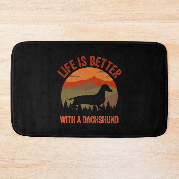 Item preview, Life Is Better With A Dachshund Vintage Country Dog Gift  designed and sold by Guarddogdrive.