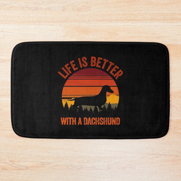 Item preview, Life Is Better With A Dachshund Vintage Country Dog Gift  designed and sold by Guarddogdrive.
