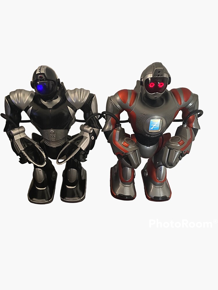 "Robosapien v2 and rs media " Sticker for Sale by rsv2 | Redbubble