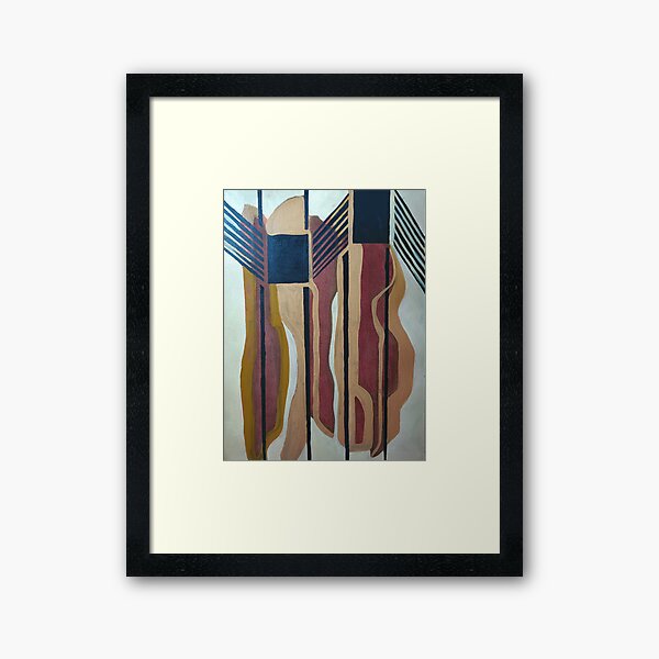 Marks and Measures no.3 Framed Art Print