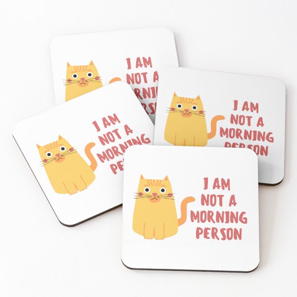 Item preview, I am not a morning person designed and sold by CakmakShop.