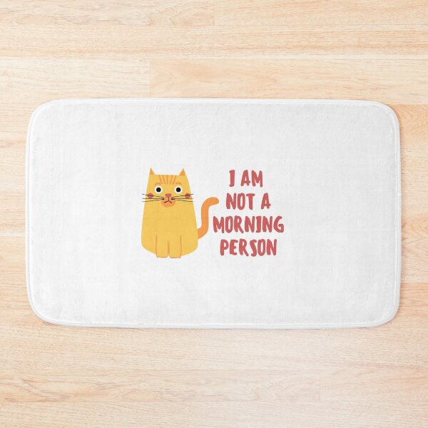 Item preview, I am not a morning person designed and sold by CakmakShop.