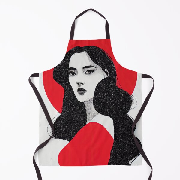 Item preview, Woman in Red designed and sold by Rezzmoji.