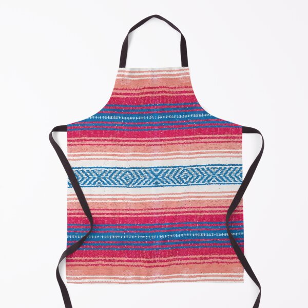 Item preview, Authentic mexican blanket pastel colors pink serape saltillo falsa poncho vibrant color southwest pattern designed and sold by T-Mex.