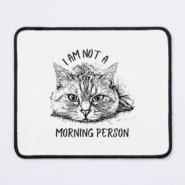 Item preview, I am not a morning person designed and sold by CakmakShop.