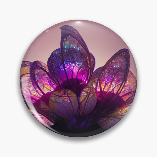 Item preview, Alien psychedelic flower designed and sold by Elflena.