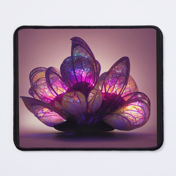 Item preview, Alien psychedelic flower designed and sold by Elflena.