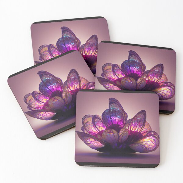 Item preview, Alien psychedelic flower designed and sold by Elflena.