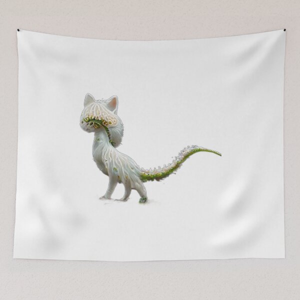 Artikelvorschau, Dinosaurier-Drachenkatze #4 entworfen und verkauft von MyArtonStuff.