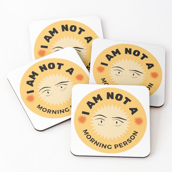 Item preview, I am not a morning person designed and sold by CakmakShop.