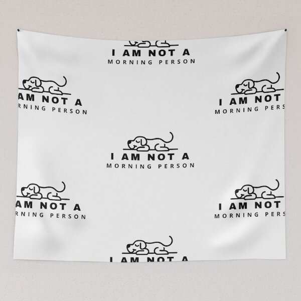 Item preview, I am not a morning person designed and sold by CakmakShop.
