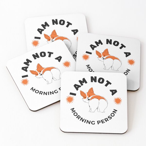 Item preview, I am not a morning person designed and sold by CakmakShop.