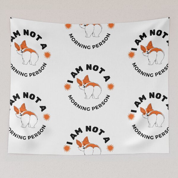 Item preview, I am not a morning person designed and sold by CakmakShop.