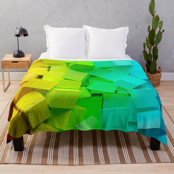Item preview, Rainbow or spectrum colored cubes designed and sold by UDDesign.