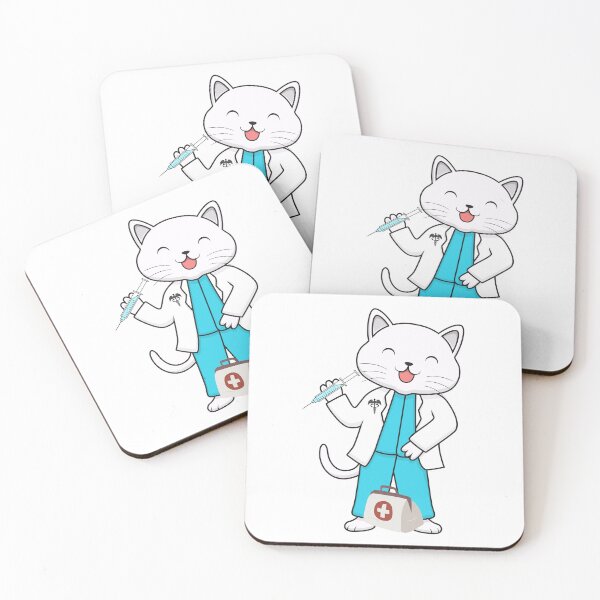 Item preview, Cute Cat Doctor designed and sold by silviaol.
