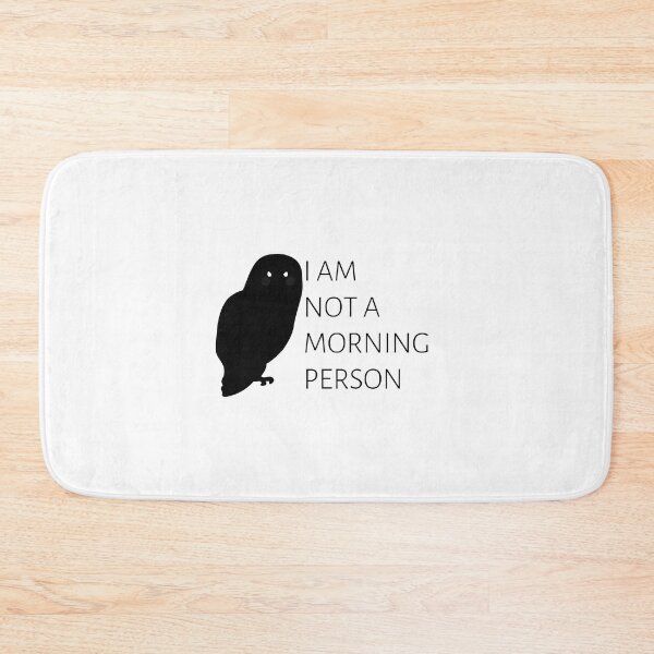 Item preview, I am not a morning person designed and sold by CakmakShop.
