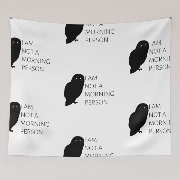 Item preview, I am not a morning person designed and sold by CakmakShop.