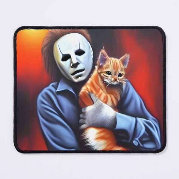 Item preview, Michael Meow Myers Cute Cat and Killer Couple designed and sold by Horrorscape.