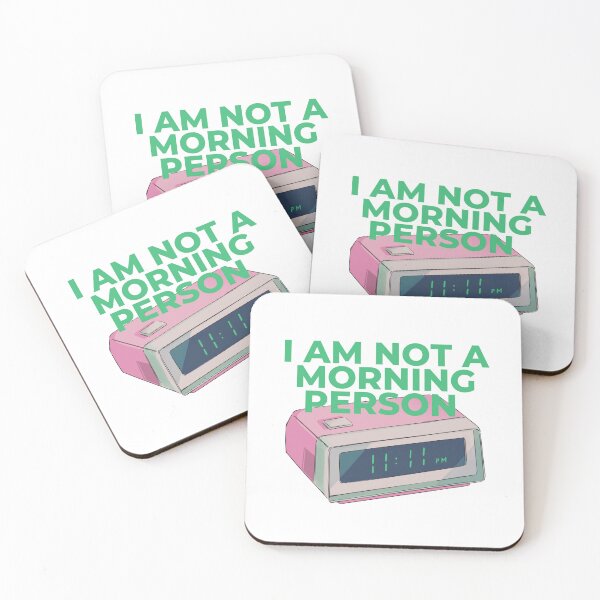 Item preview, I am not a morning person designed and sold by CakmakShop.