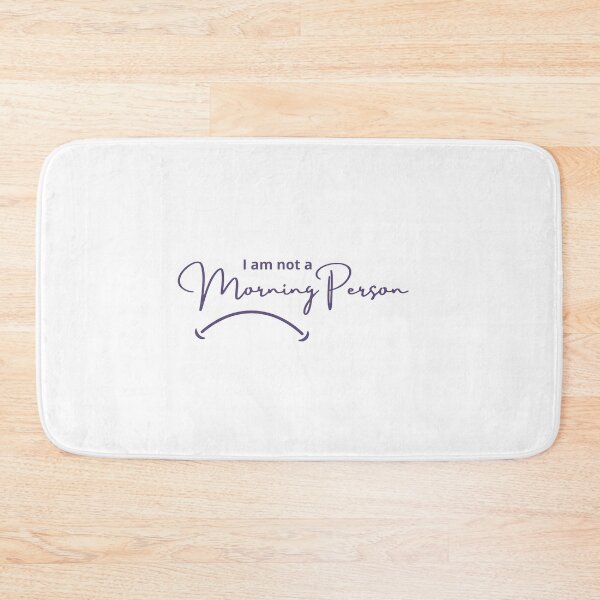 Item preview, I am not a morning person designed and sold by CakmakShop.
