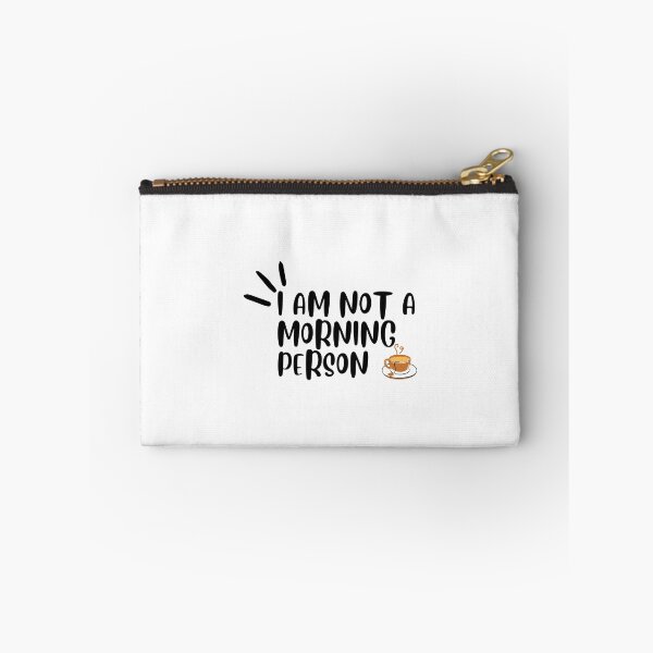 Item preview, I am not a morning person designed and sold by CakmakShop.