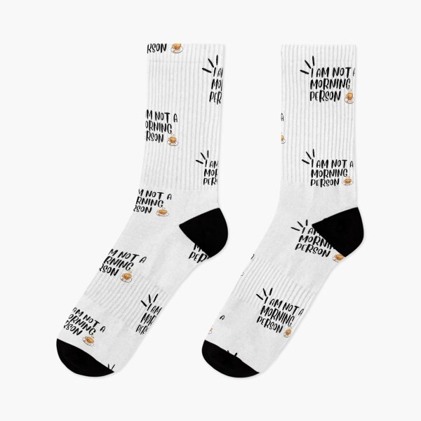 Item preview, I am not a morning person designed and sold by CakmakShop.