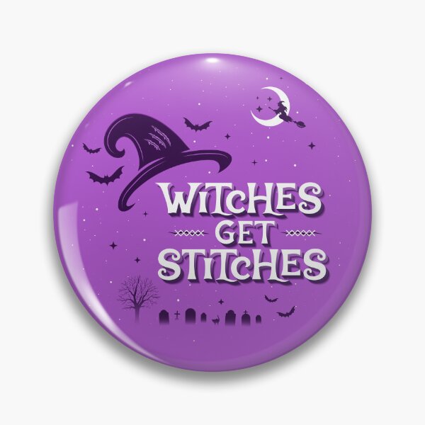 Item preview, Witches Get Stitches designed and sold by Katrina Sutton.