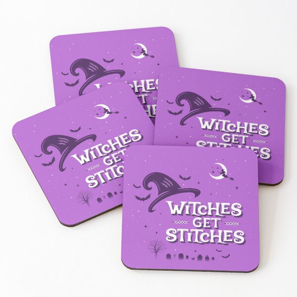 Item preview, Witches Get Stitches designed and sold by Katrina Sutton.