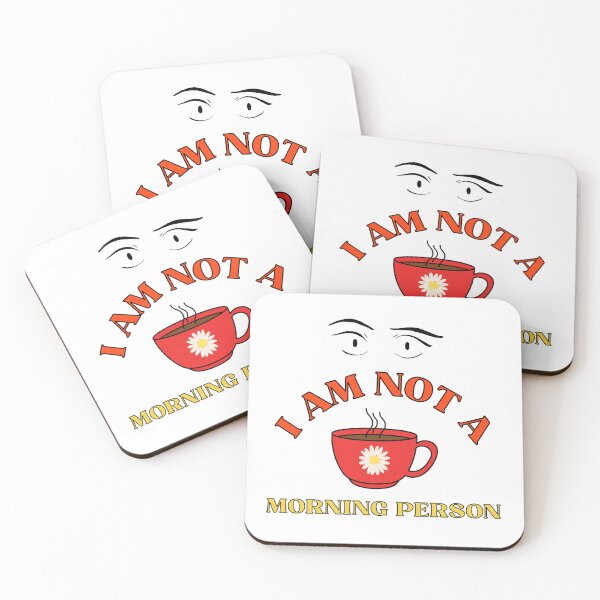 Item preview, I am not a morning person designed and sold by CakmakShop.
