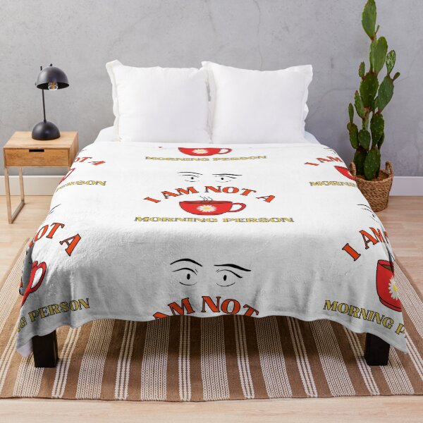 Item preview, I am not a morning person designed and sold by CakmakShop.