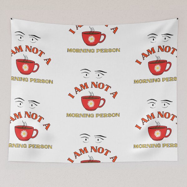 Item preview, I am not a morning person designed and sold by CakmakShop.