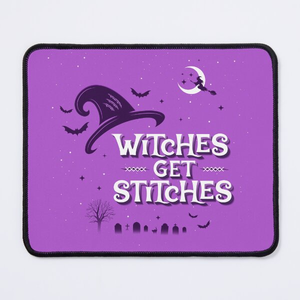 Item preview, Witches Get Stitches designed and sold by Katrina Sutton.