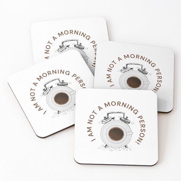 Item preview, I am not a morning person designed and sold by CakmakShop.