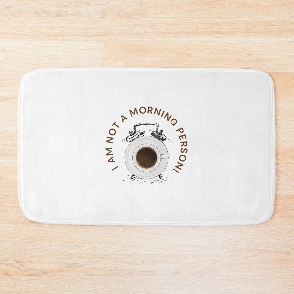 Item preview, I am not a morning person designed and sold by CakmakShop.