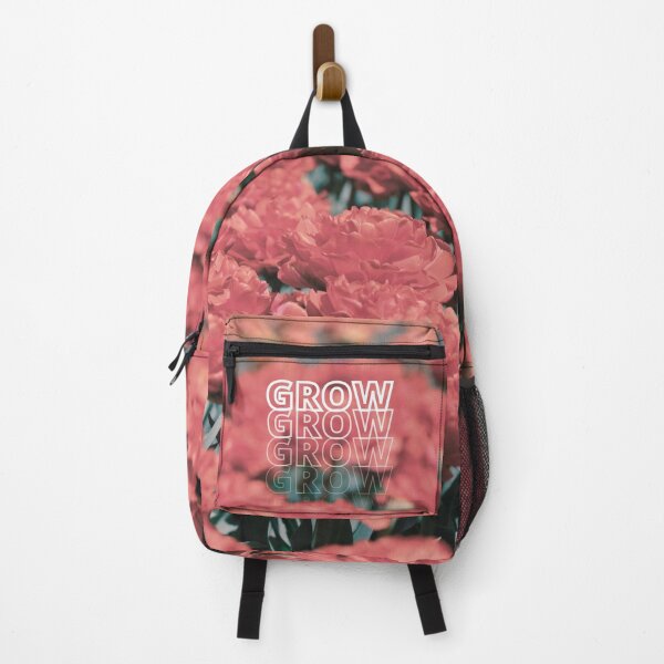 Item preview, GROW (above) - Dreamy Vintage Red Flower Field designed and sold by AliceSLee.
