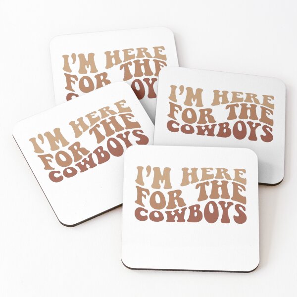 Item preview, I'm here for the cowboys, westerns and cowgirls designed and sold by Sophistical.