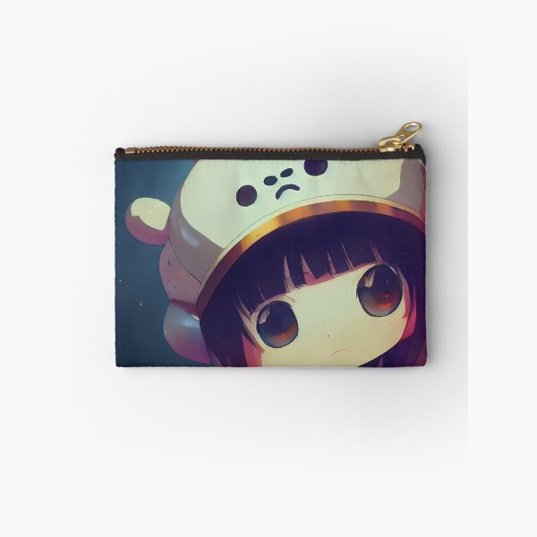 Item preview, Sad cute anime girl wearing a sad hat with fluffy ears designed and sold by Tuko Designs.