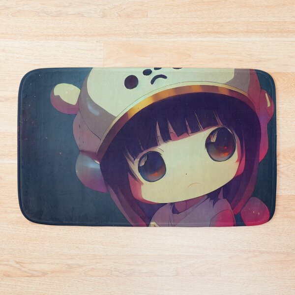 Item preview, Sad cute anime girl wearing a sad hat with fluffy ears designed and sold by Tuko Designs.