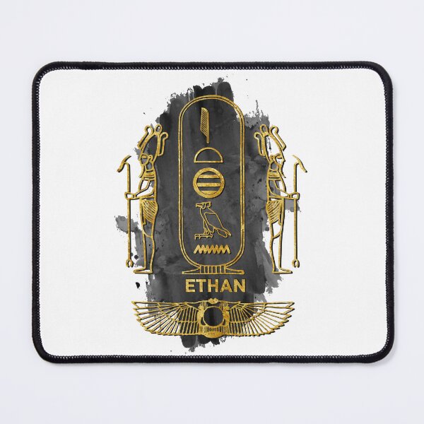 Item preview, Ethan your name in old Egyptian hieroglyphics symbols -  Ethan  designed and sold by elmanchour.