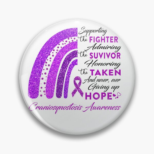 Item preview, Craniosynostosis Warrior Supporting Fighter  Awareness designed and sold by Gillosina.