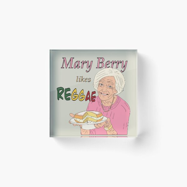 Item preview, Mary Berry Likes Reggae designed and sold by thebcarts.