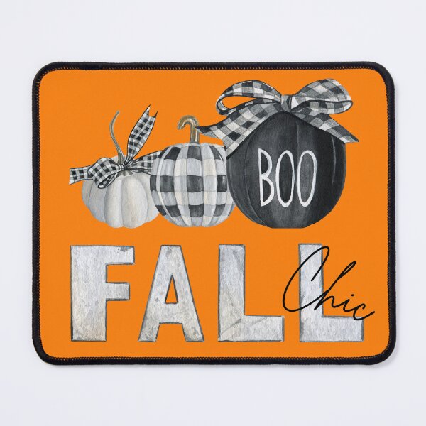 Item preview, Fall Chic Merry Scary Good Pumpkin Plaid designed and sold by Blair Belle.